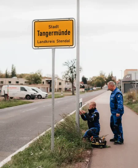 Elektro-Rüdiger – Neubau von Straßenbeleuchtung für sichere und moderne Infrastruktur
